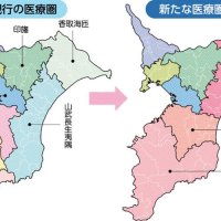 ２次医療圏９→７案　千葉県が再編検討、年度内決定