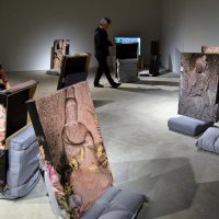 “もう一つの市原”体験して　竹内公太さん展　湖畔美術館 不穏な世情、平穏な日常と対比
