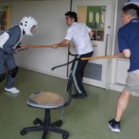 不審者から守れ！　学校　対応手順や連携確認　大多喜・西小