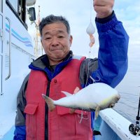 鹿島沖でゲットしたショウサイフグ（写真は「幸栄丸」提供）
