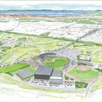 ロッテ２軍施設整備始動へ　野球場中心に６ゾーン　経済効果、年１９億円想定　君津市