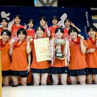 女子団体優勝の西武台千葉