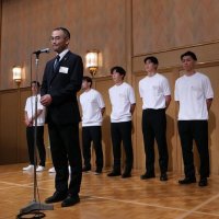 選手と共に戦い、喜ぶ　ＪＥＦ絆会　会員らが激励