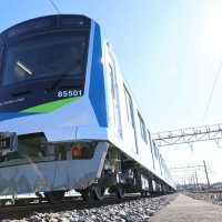 東武アーバンパークラインの船橋―柏間でワンマン運転を実施する８００００系車両（東武鉄道提供）
