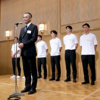 選手と共に戦い、喜ぶ　ＪＥＦ絆会　会員らが激励